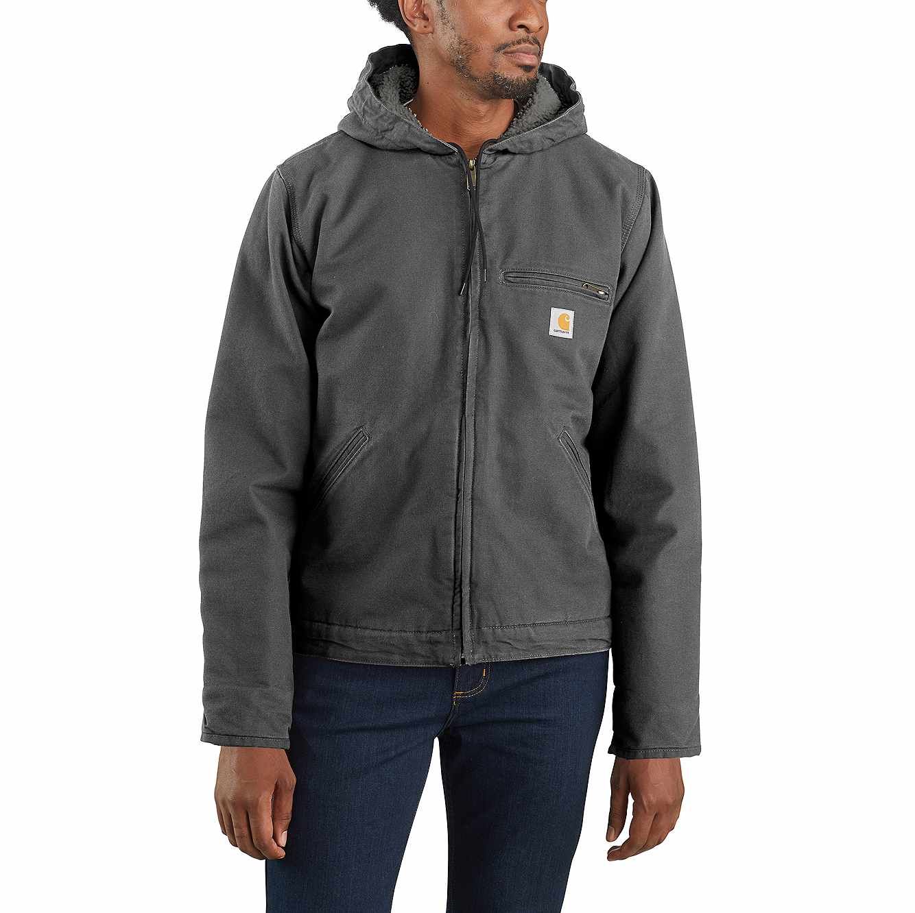 Carhartt® Washed Duck Sherpa Lined Jacket | Carhartt