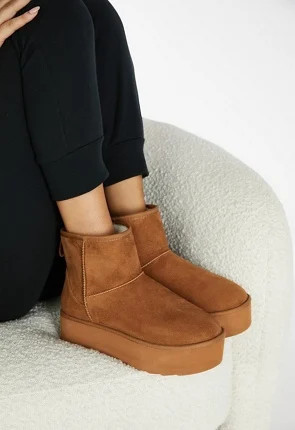 Porsha Fuzzie Bootie | JustFab