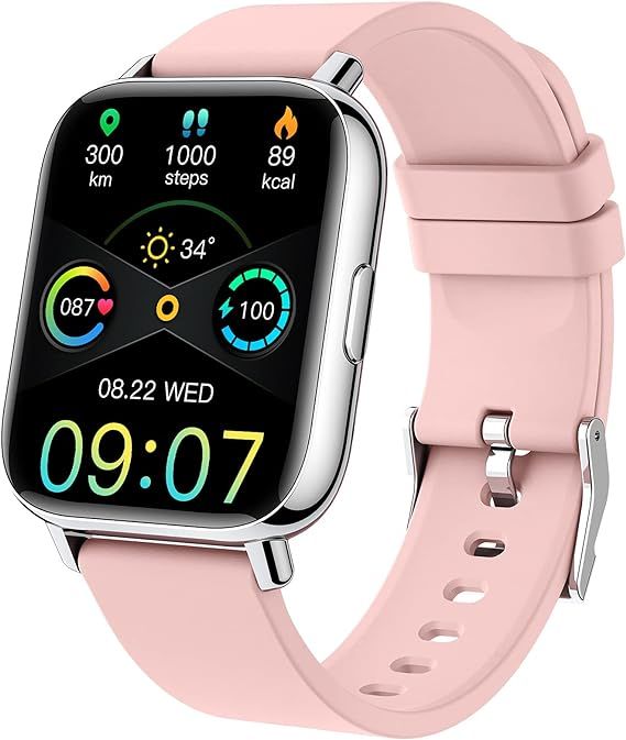 Smart Watch 2021 for Women, Fitness Tracker 1.69" Touch Screen Smartwatch Fitness Watch IP68 Wate... | Amazon (US)