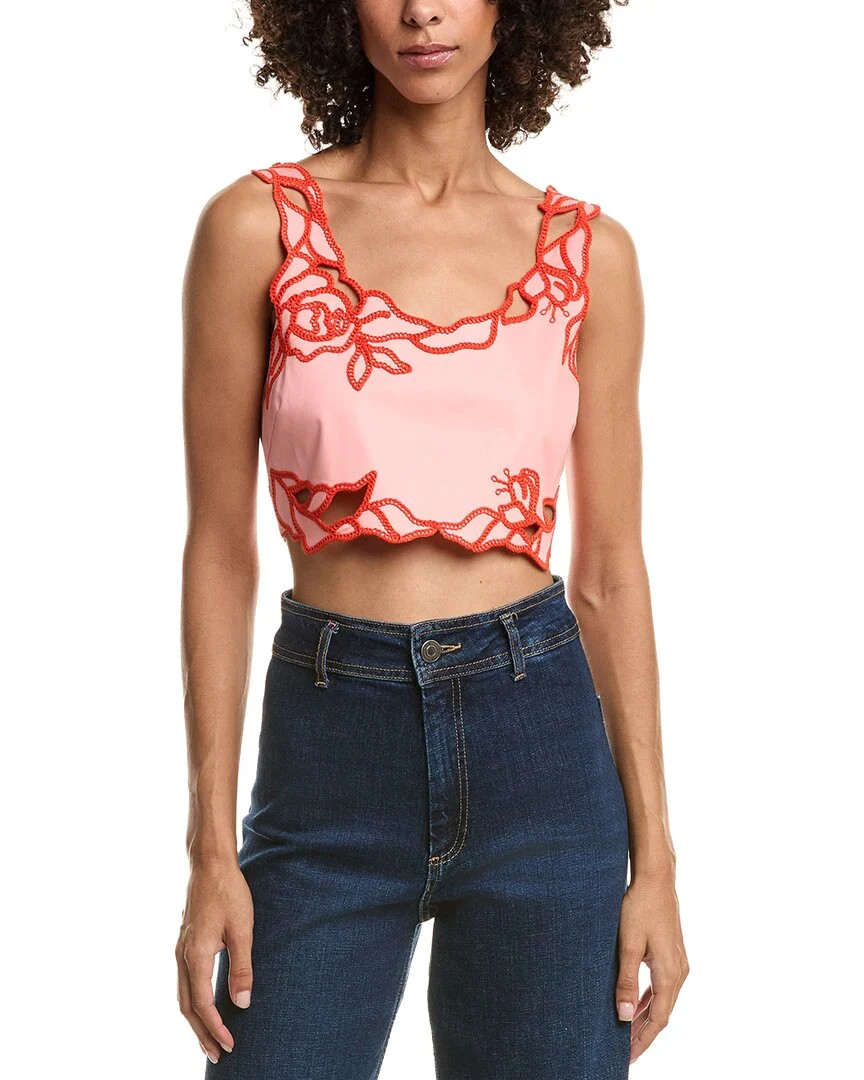 Cinq à Sept Trailing Peonies Bonita Top | Shop Simon