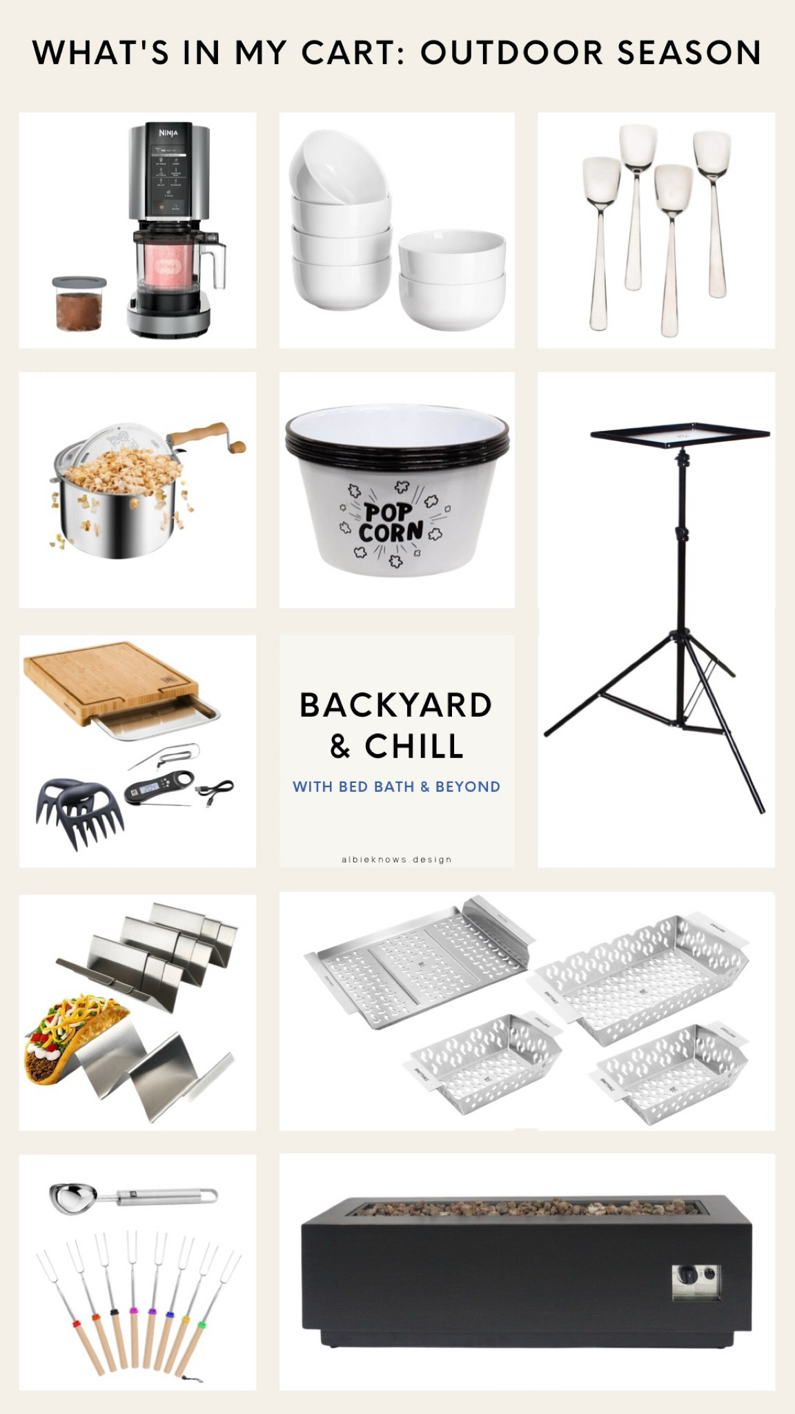 Grilling & Chilling Al Fresco with Bed Bath & Beyond this summer — movies 🎥 popcorn 🍿 s’mores 🍫 tacos  🌮 homemade ice cream 🍨

#LTKSeasonal #LTKHome