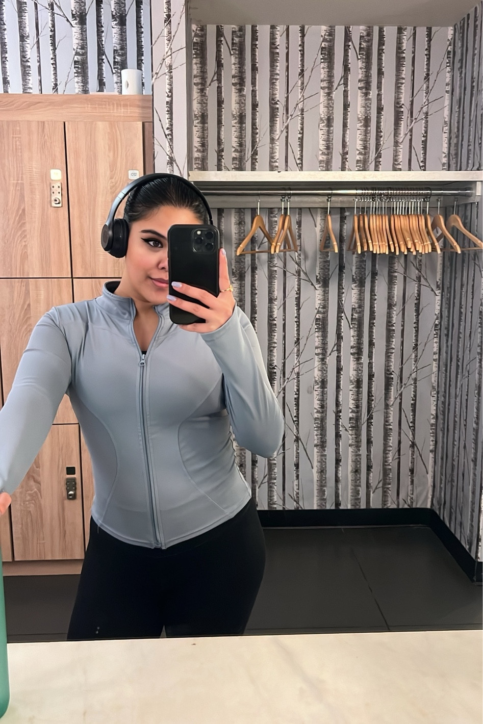 Gym fit - this sports jacket is from Amazon and I’ve gotten a few in different colors now. They’re light and comfortable to move around in. I got a size large 

#LTKfitness #LTKmidsize #LTKstyletip