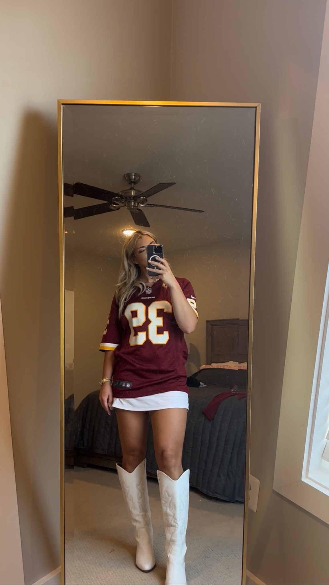 NFL game day outfit! Throwback to an outfit from last season!

Commanders, NFL, game day fit, football outfit, tailgate, knee high boots, athletic wear, lulu lemon, jersey, wag, 

#LTKFallSale 

#LTKTall #LTKActive #LTKSeasonal