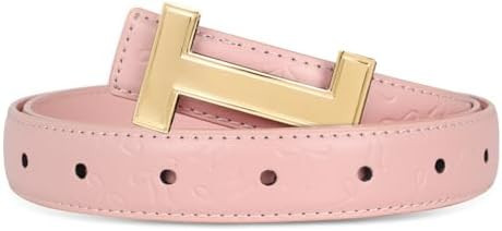 Relang Women's Belts with Gold Buckle, Fashion Waist Band, Elegant Ladies' Belt, Gift for Women | Amazon (US)