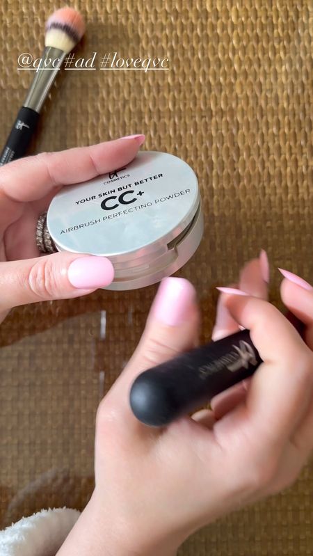 QVC always has the best bundle deals in IT Cosmetics! I love this full coverage CC powder and brush set. 

WELCOME20 (all month) $20 off $40+ purchases for first-time customers 
HELLO10 for $10 off any second-time customers

@qvc #ad #loveqvc 
