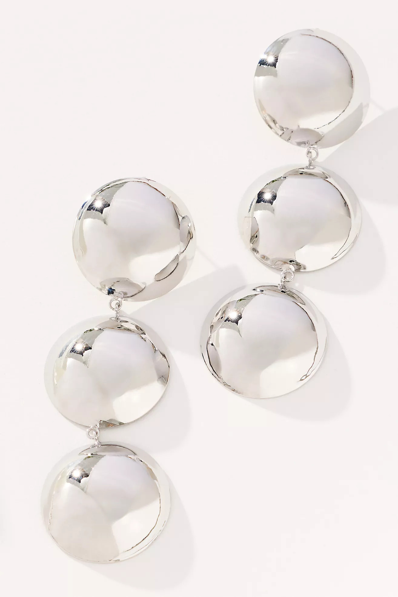 Metal Circle Drop Earrings | Anthropologie (US)