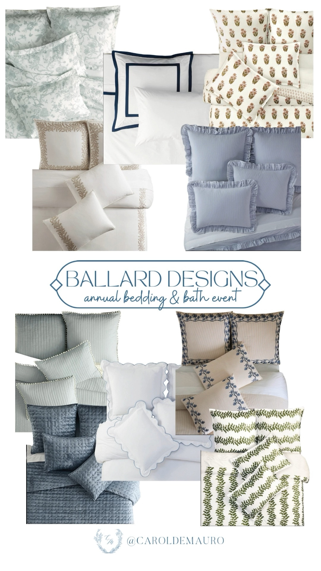 Here's your sign to refresh your space into a dream sanctuary with these beautiful picks from the Ballard Designs Annual Bedding and Bath Event! Get 20% off plus shipping for these classic crisp whites or botanical prints.

bedding sets, bedroom goals, duvet cover, cozy home, home inspo, bedroom makeover, on sale now, winter refresh

#LTKU #LTKHome #LTKSeasonal
