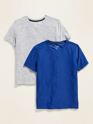 Ultra-Soft Breathe On Tee 2-Pack For Boys | Old Navy (US)