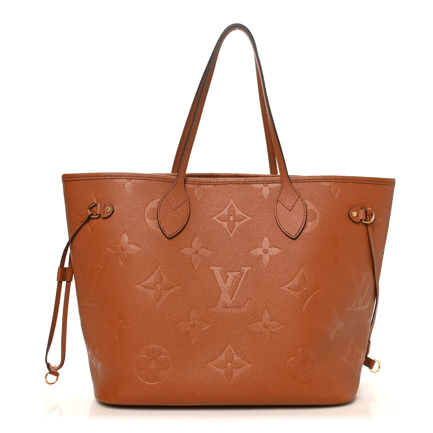 Louis Vuitton Empreinte Monogram Giant Neverfull MM Cognac 1905748 | FASHIONPHILE (US)