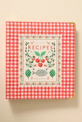 Rifle Paper Co. Cherry Recipe Binder | Anthropologie (US)