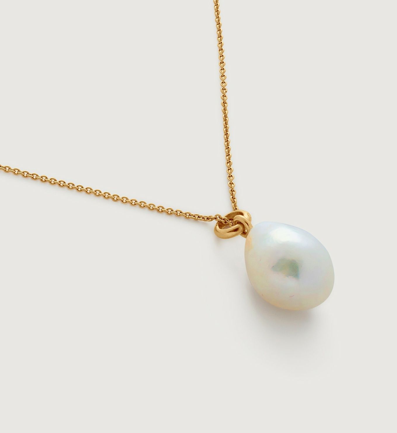Nura Pearl Necklace | Monica Vinader (US)