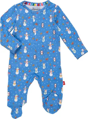 Snow Much Fun Magnetic Footie | Nordstrom Rack