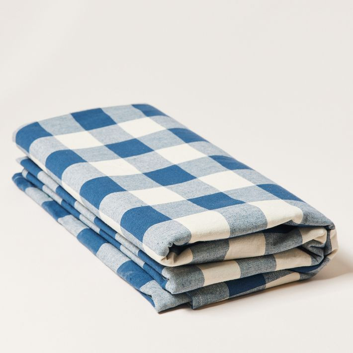 Farmhouse Pottery Farmer's Gingham Tablecloth | West Elm (US)
