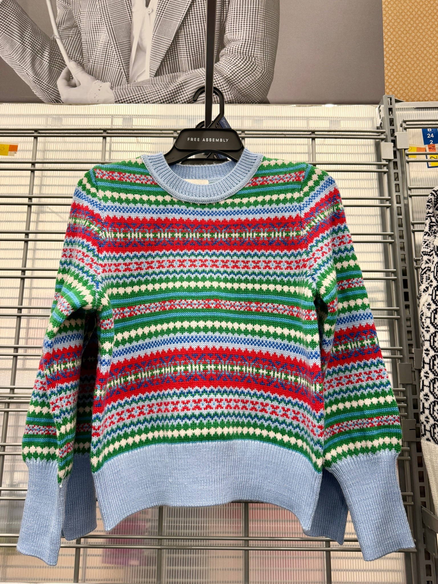 A cheerful winter knit you’ll reach for all season! 😍 This Free Assembly Fair Isle sweater brings in festive color with a timeless pattern, while the tall ribbed cuffs add a modern, slightly relaxed shape. Soft, midweight, and easy to style with denim or layered over basics, it’s a great everyday sweater when temperatures drop. ❄️ On sale now at Walmart — linking this one along with more cozy winter sweater finds! #WalmartFashion #FairIsle #Sweater

#LTKGiftGuide #LTKFindsUnder50 #LTKSaleAlert