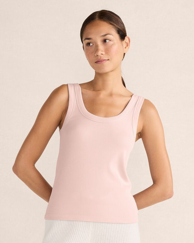Essential Organic Cotton Scoop Neck Tank | Haven Well Within