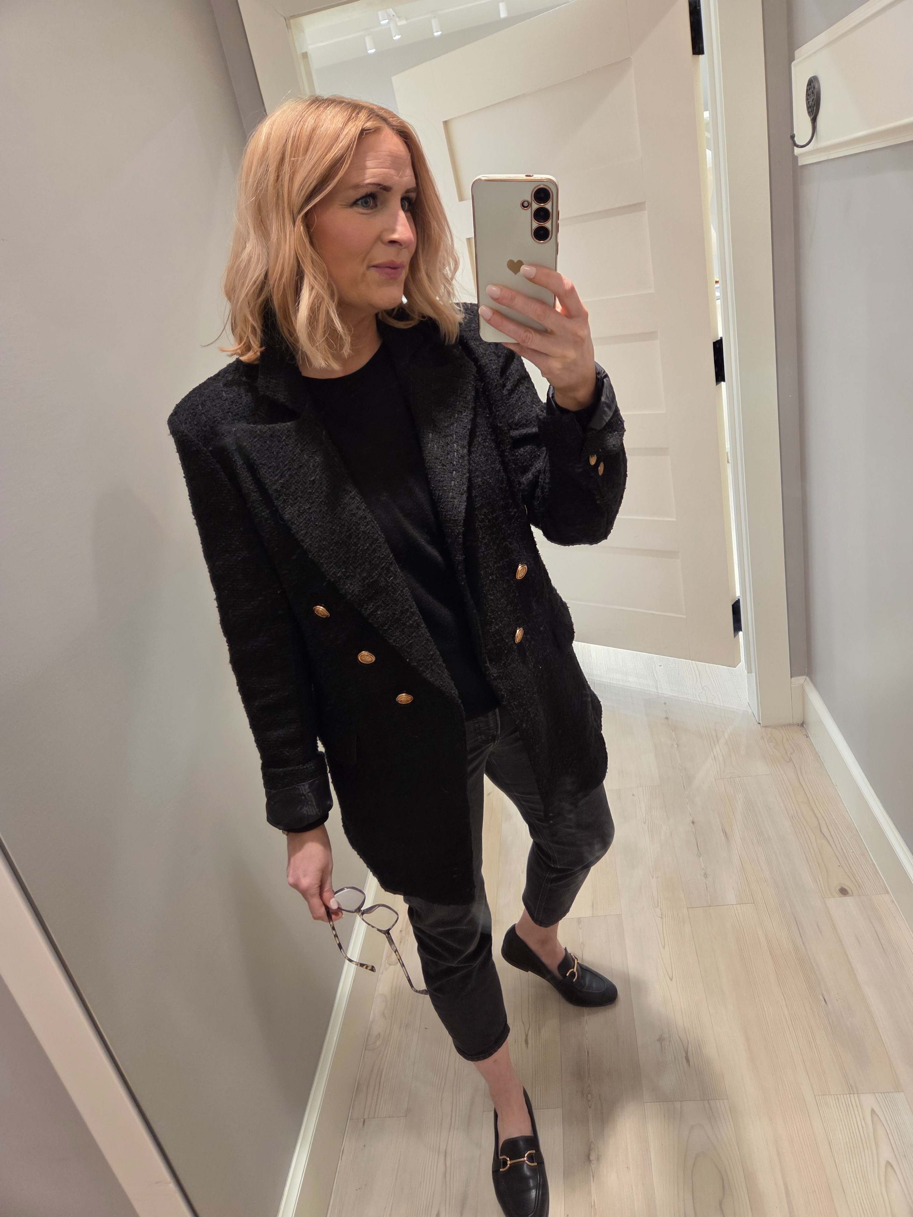 Classic pieces make getting dressed for a last minute work project super easy 

#LTKootd #LTKstorytime #LTKOver40