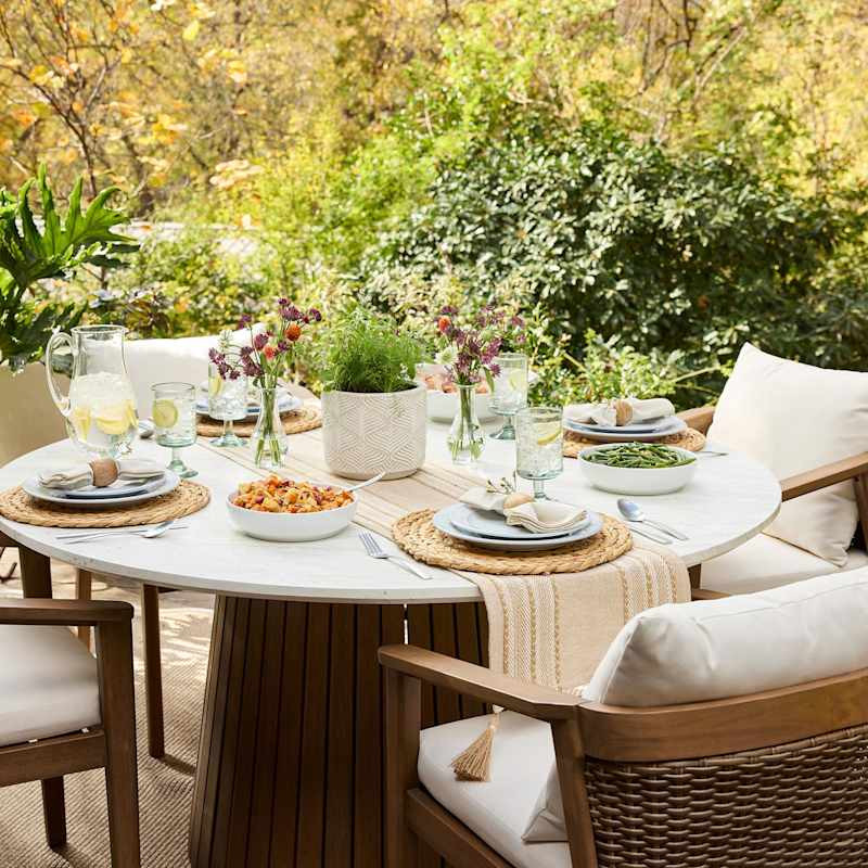 Monaco Dining Table 2-Piece Set | At Home
