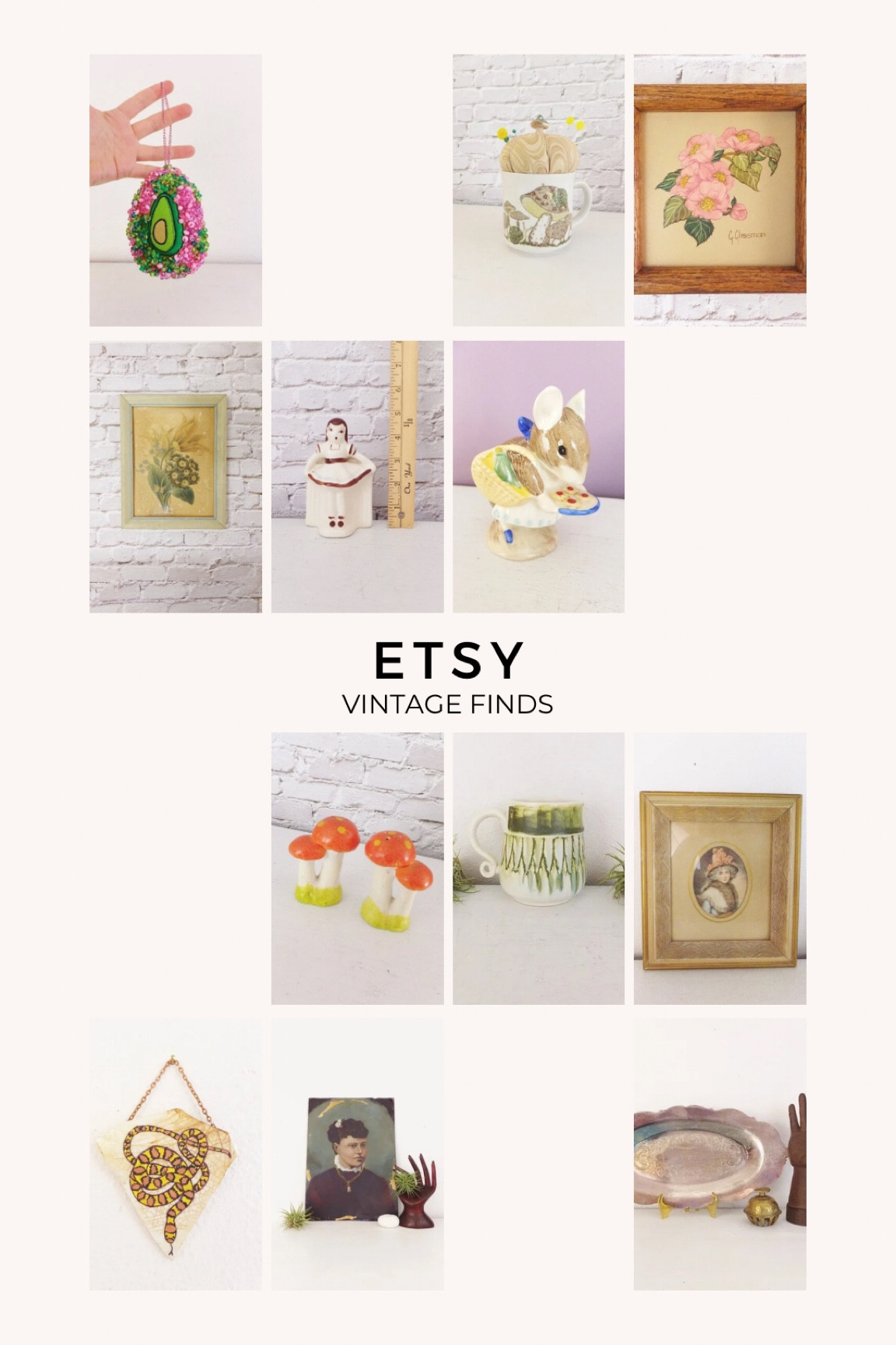 Etsy vintage finds

Home decor, cottagecore, vintage art, mushroom decor, salt and pepper shakers, beatrix potter, children’s room decor, vintage painting, etsy decor, etsy finds, etsy gifts

#LTKFindsUnder50 #LTKHome #LTKGiftGuide