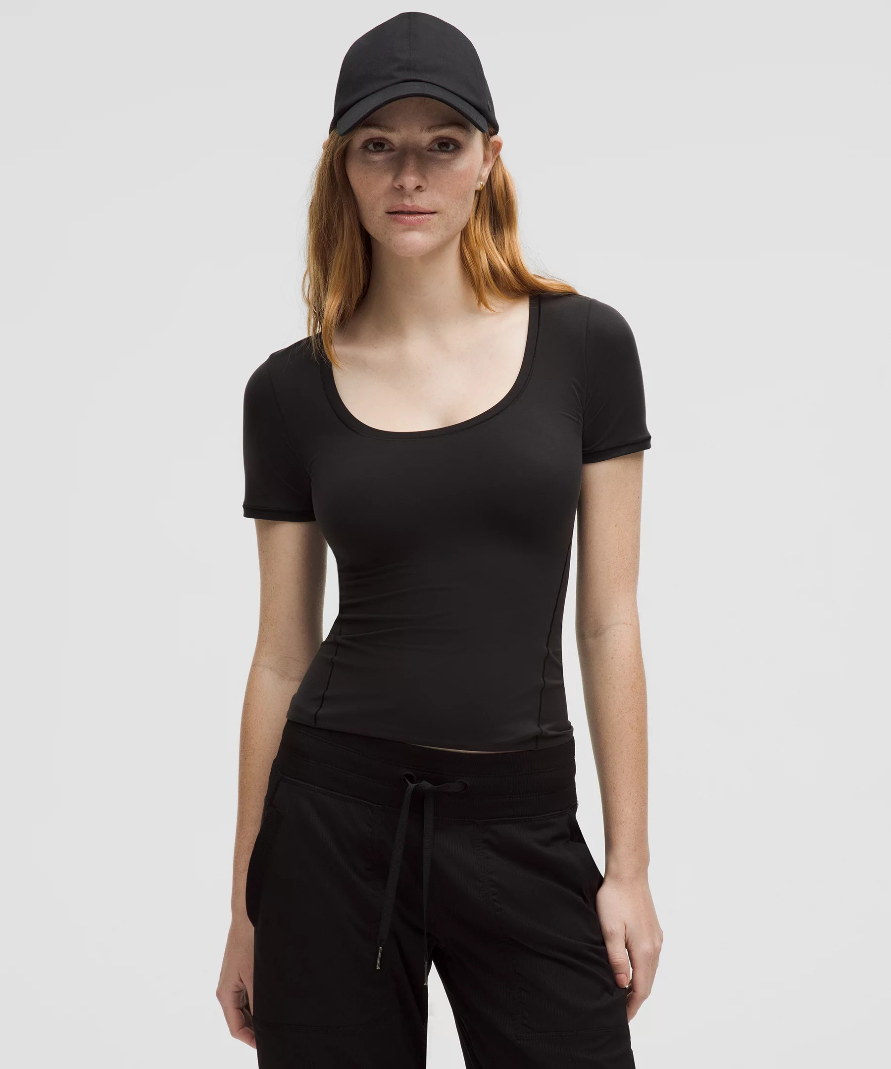 Wundermost Ultra-Soft Nulu Scoop-Neck T-Shirt | Women's Short Sleeve Shirts & Tee's | lululemon | Lululemon (US)