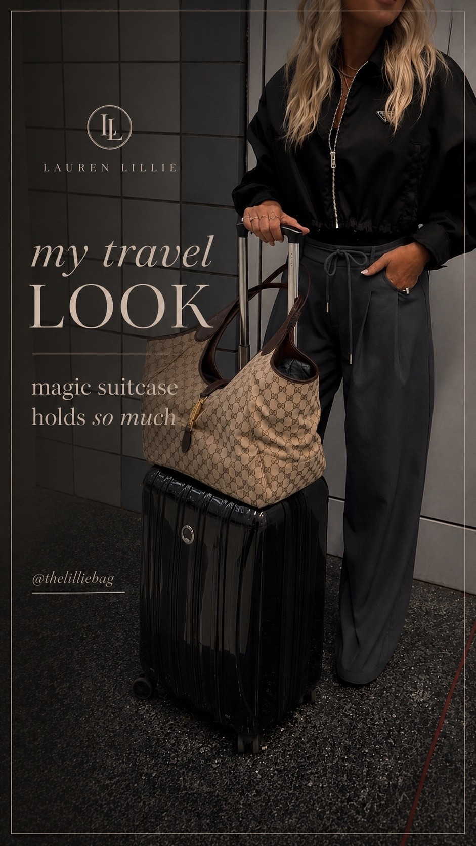 Travel look✈️✈️✈️ + the magic suitcase is on sale! ✨✨


Travel. Luggage. Track pants.

#LTKTravel #LTKSaleAlert #LTKWorkwear
