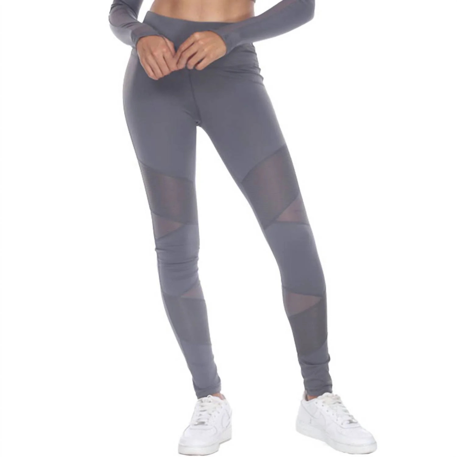 Moto Rider Leggings In Grey | Shop Simon