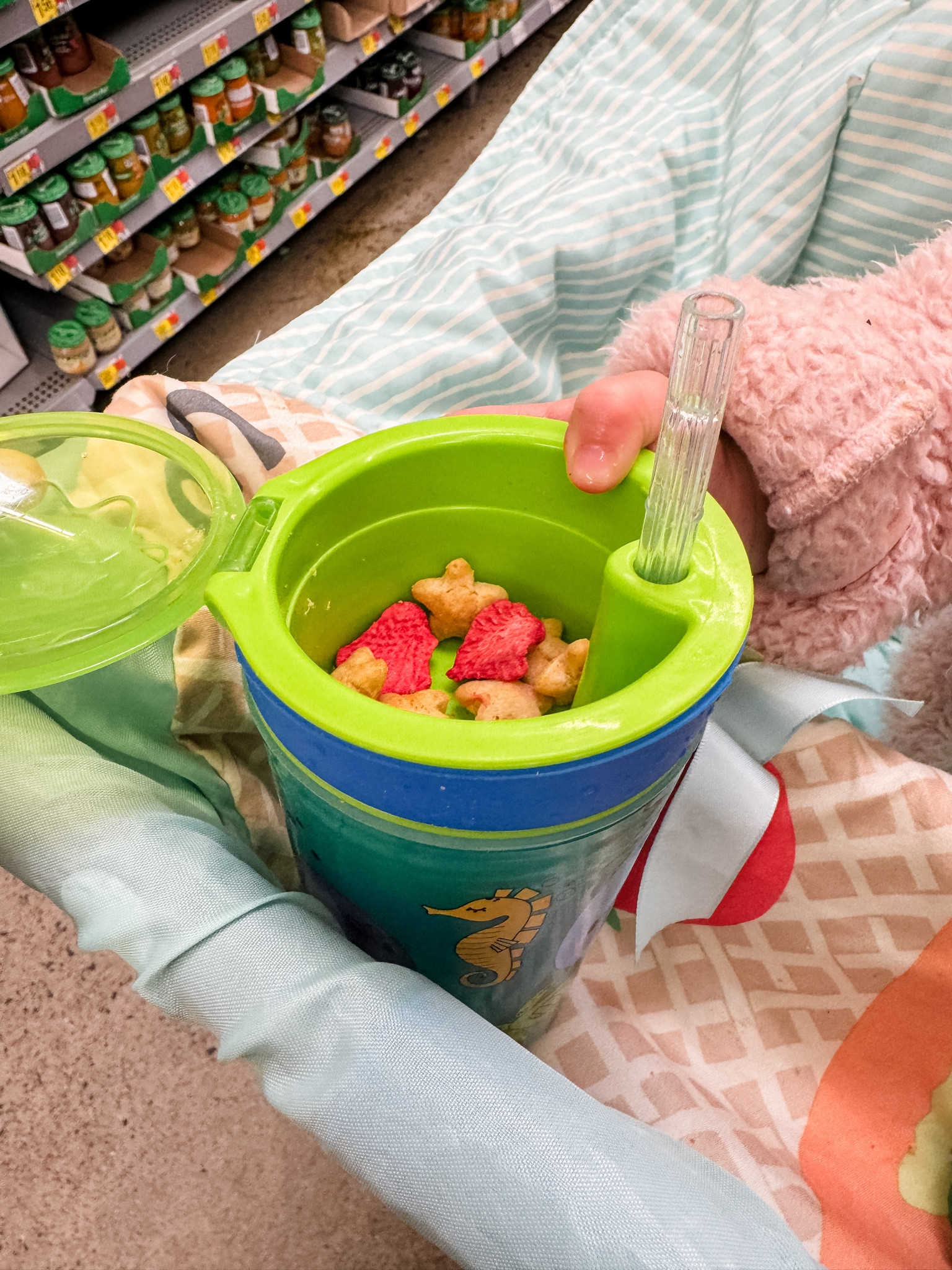 This cup holds snacks and a drink?! SOLD! Literally the best cup to bring into the store. 

#LTKKids #LTKTravel #LTKBaby