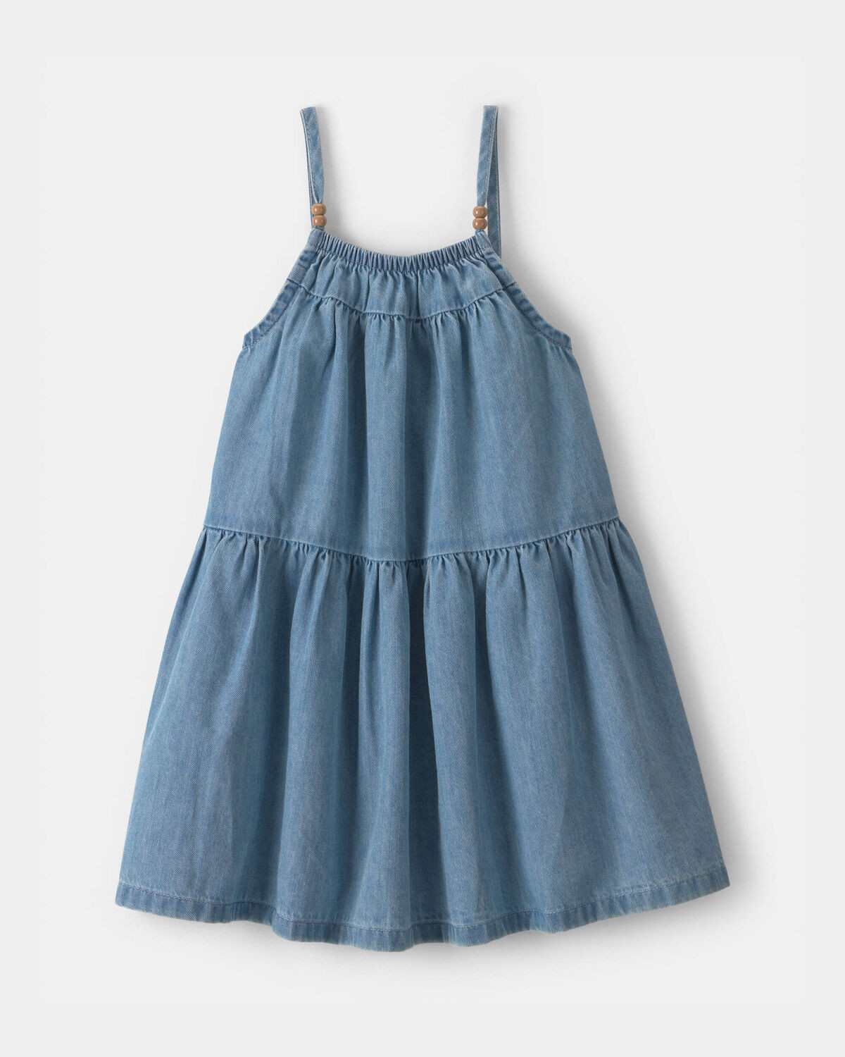Toddler Girl Chambray Sleeveless Dress | Carter's Inc