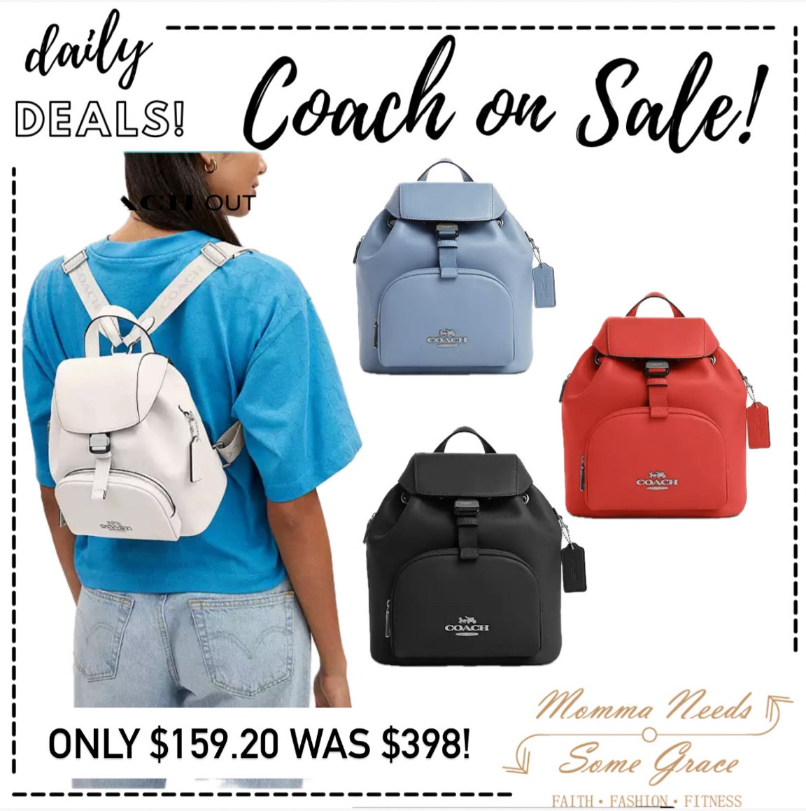 Coach backpack on sale!

#LTKSeasonal #LTKSummerSales #LTKItBag