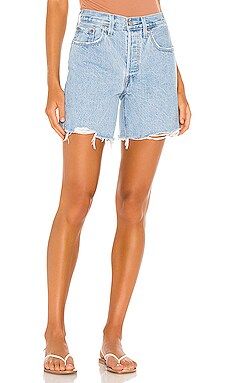 LEVI'S 501 Mid Thigh Short in Luxor Capital from Revolve.com | Revolve Clothing (Global)