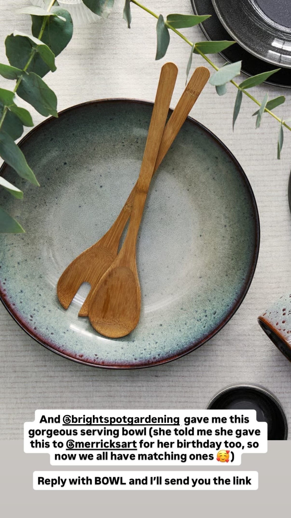 @brightspotgardening gave me this gorgeous serving bowl for my birthday!

#LTKHome