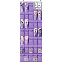 Over The Door Shoe Organizers 35 Mesh Pockets Hanging Shoe Organizer Shoe Rack For Door Closet En... | Amazon (US)
