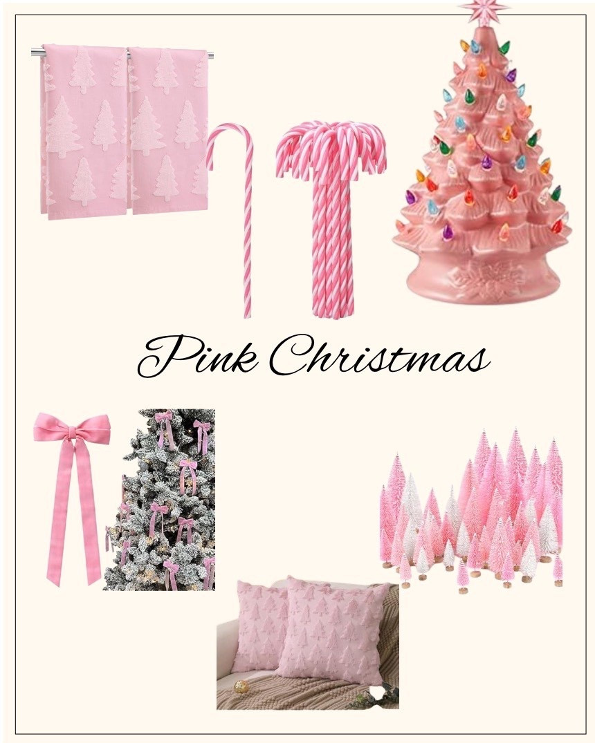 Dreaming of a Pink Christmas 💕🎄 cozy, glam, and just the right touch of sparkle ✨ #PinkChristmas #HolidayDecor #LTKHoliday #LTKHome

#LTKGiftGuide #LTKFindsUnder50 #LTKHome