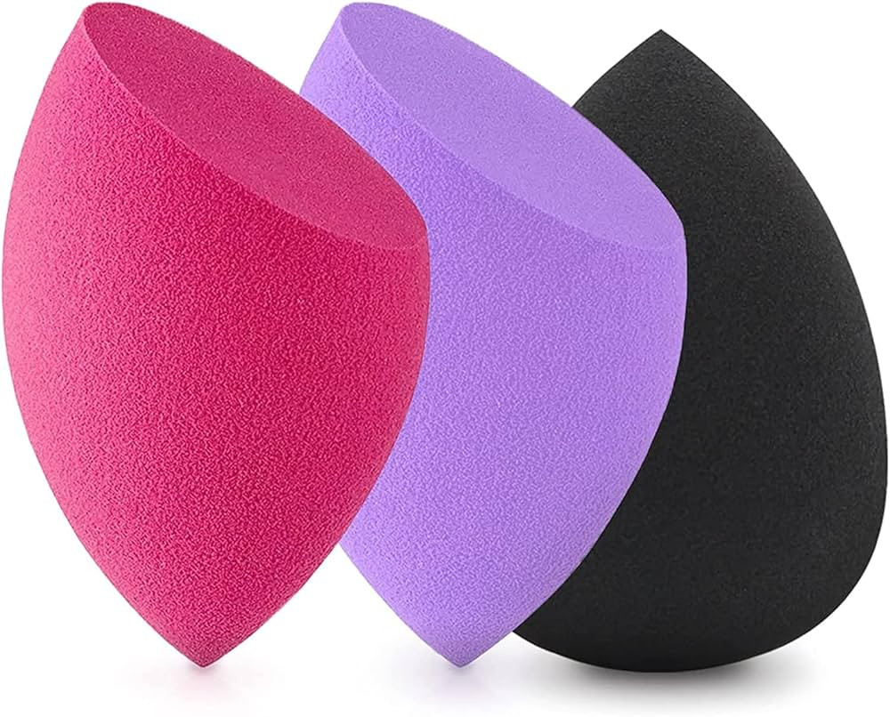 Makeup Sponges, Foonbe Foundation Blending Beauty Sponge, Dry & Wet Use for Powder Cream or Liqui... | Amazon (US)