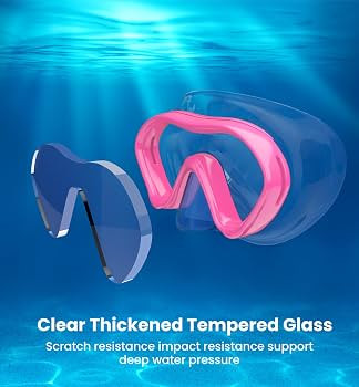 Aegend Kids Swim Goggles with Nose Cover, Snorkel Diving Mask for 3-12 | Amazon (US)