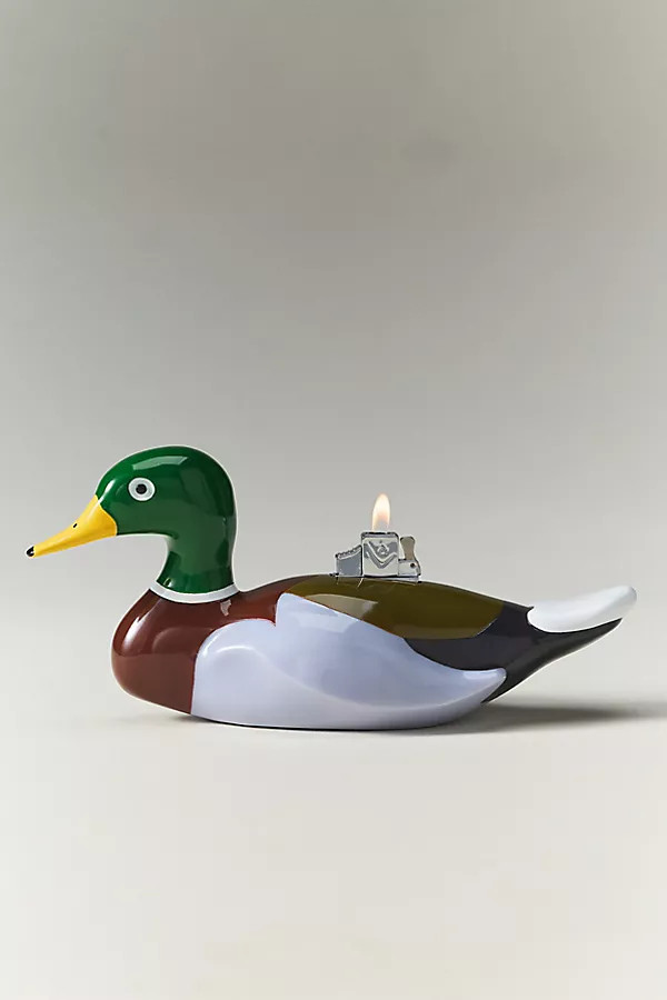 Edie Parker Mallard Duck Table Lighter | Anthropologie (US)