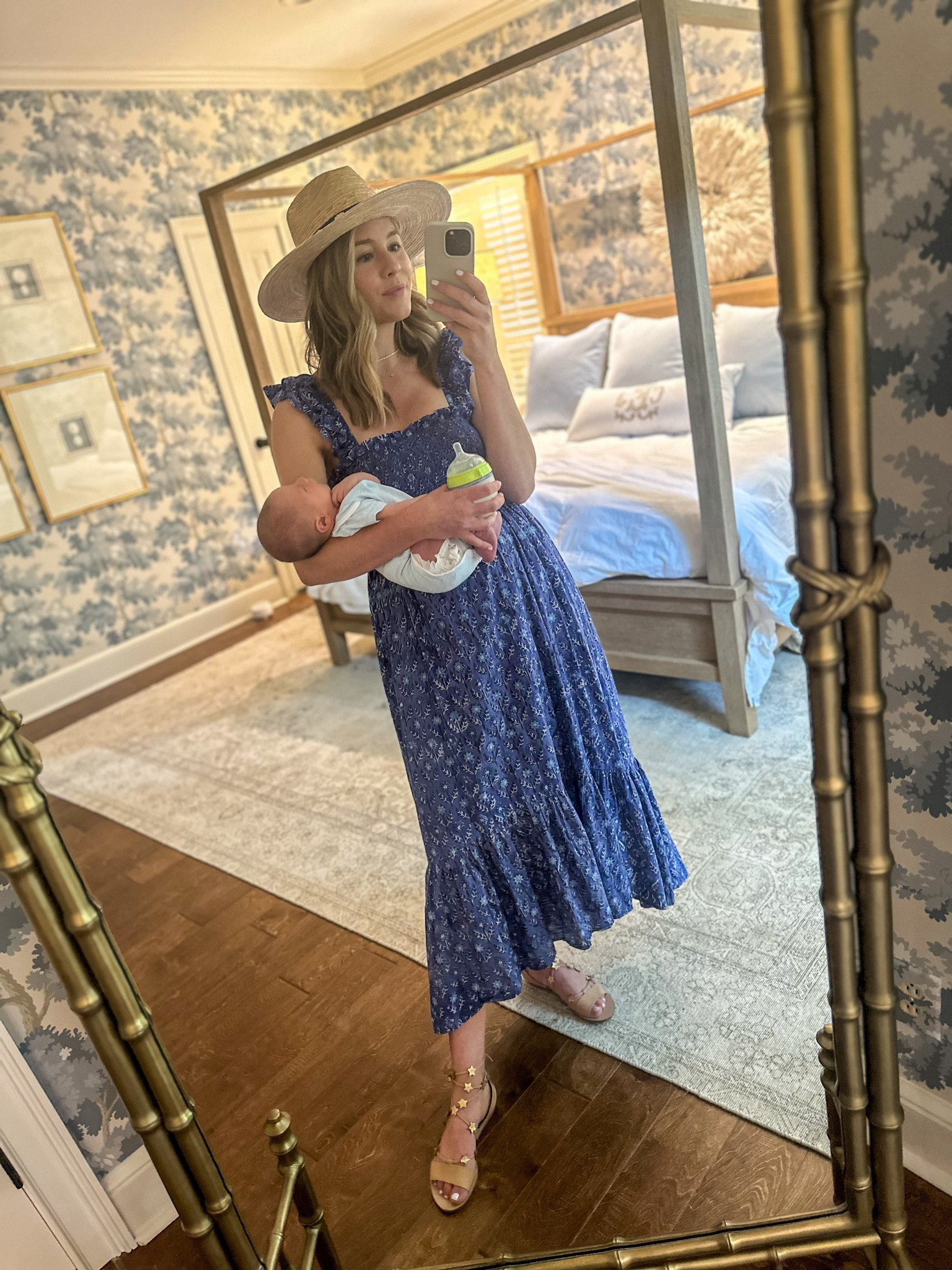 OOTD — this Marea dress is so flattering! I will say it runs a little small. I’m wearing a size M and am usually an XS. The M fits like a small. Wearing size M hat, sized up 1/2 size in sandals 

#LTKTravel #LTKSeasonal #LTKStyleTip