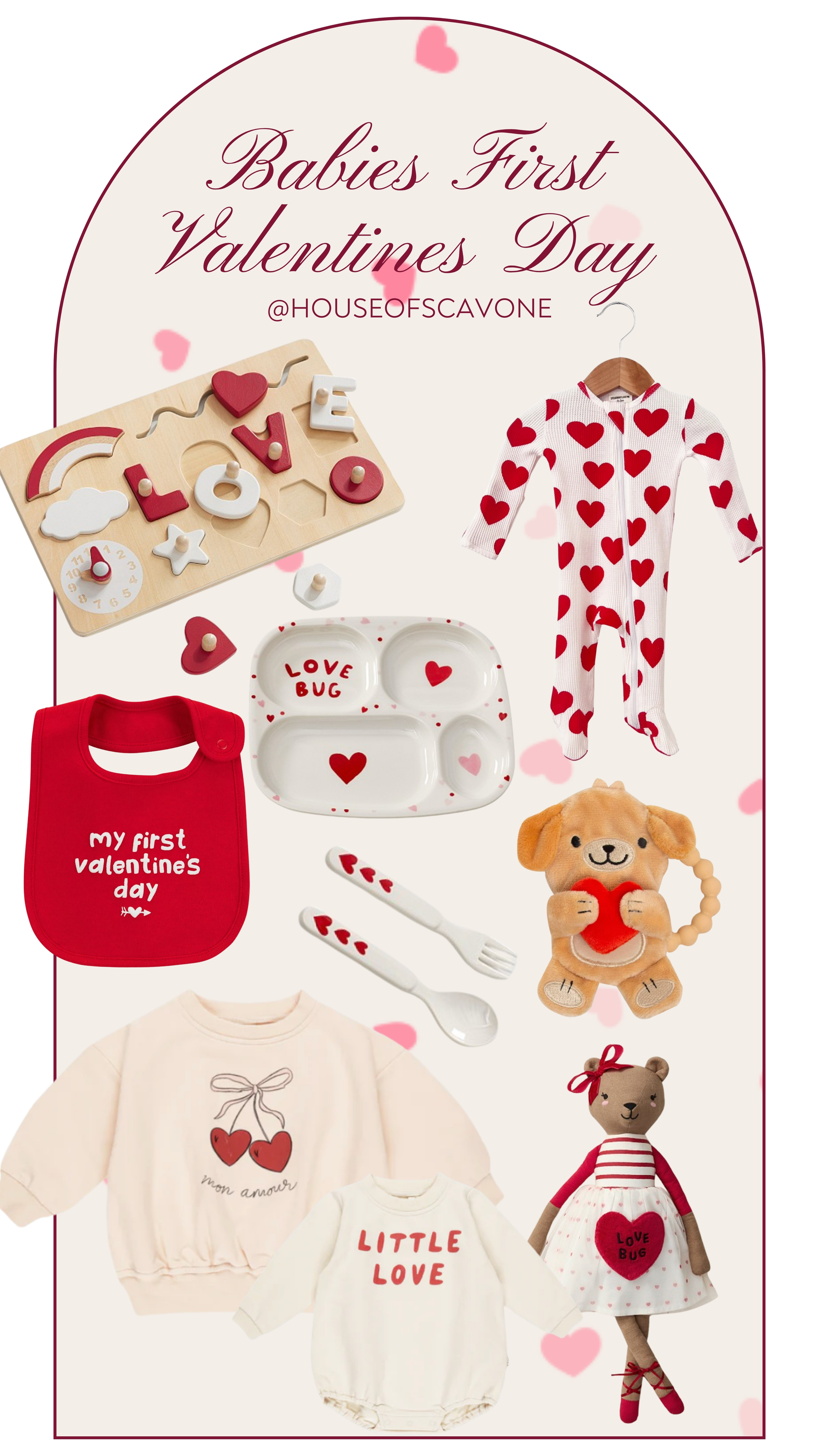 Babies First Valentines Day #babiesfirstvalentinesday #valentinesday #vday 

 #LTKSeasonal #LTKBaby #LTKKids