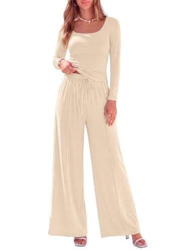 PRETTYGARDEN 2 Piece Sets for Women Fall Lounge Matching Set | Amazon (US)