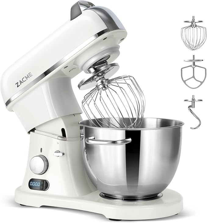 ZACME 8.4QT Commercial Stand Mixer 800W with Aluminum Die Casting Meets the Standard of NSF/ANSI ... | Amazon (US)
