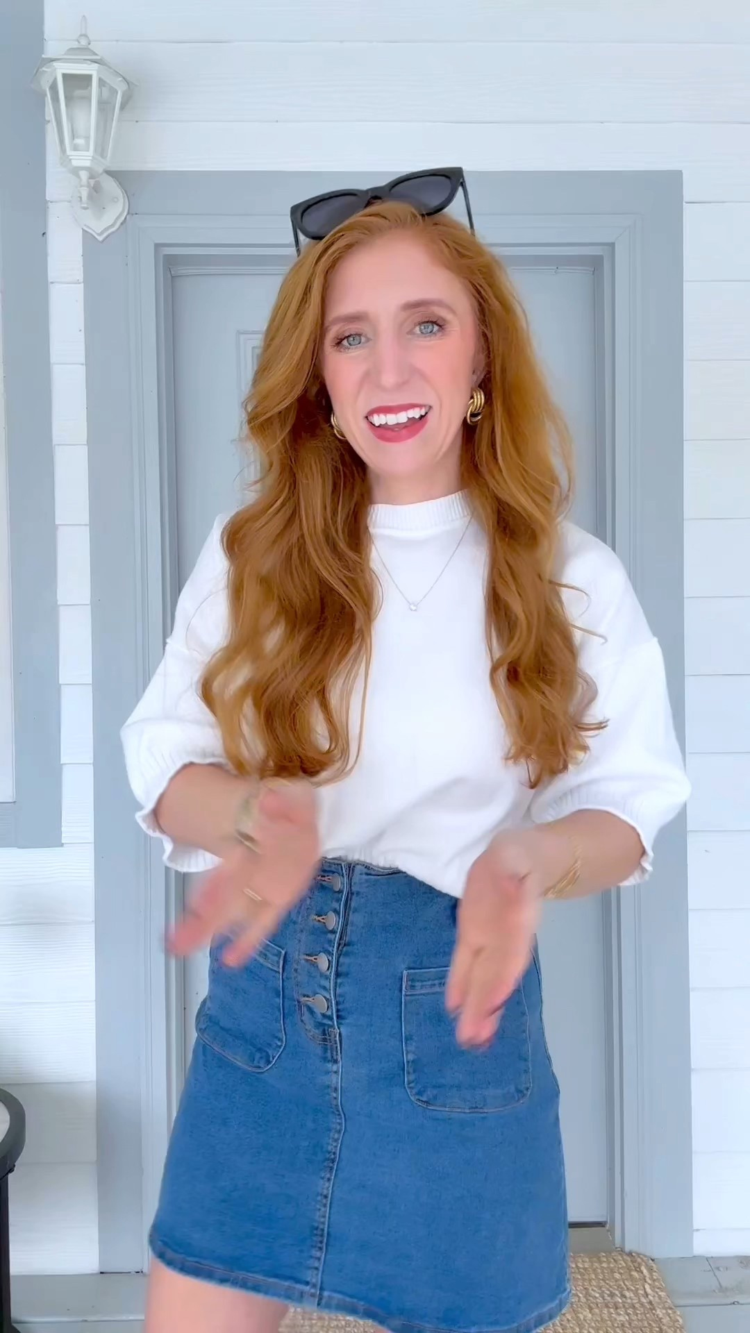 Warm fall outfit // fall fashion 





Denim skirt
Short sleeve sweater 
Knee high boots 
Burgundy boots 
Fall trends 
Early fall 

#LTKSeasonal #LTKStyleTip #LTKFindsUnder50