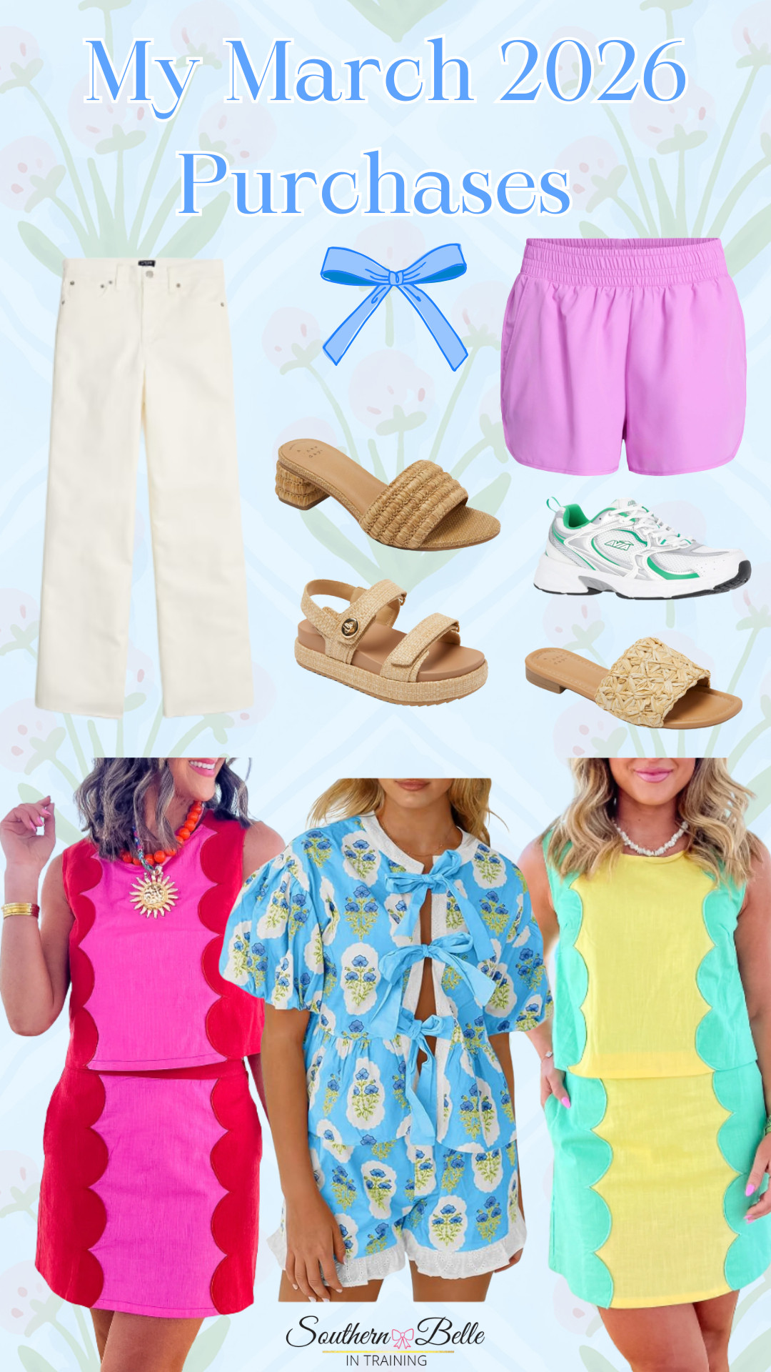 My March 2026 purchases! Lots of colorful + affordable spring pieces! And cute matching sets! 

 #LTKSeasonal #LTKSaleAlert