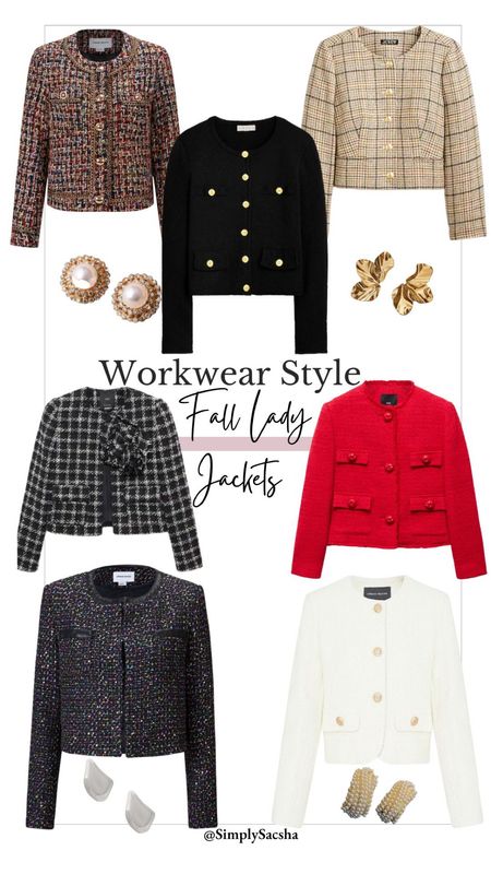 Fall lady jackets are the perfect blend of style and functionality, offering chic outerwear options that keep you warm and on-trend throughout the season. ✨

#LTKworkwear #LTKstyletip