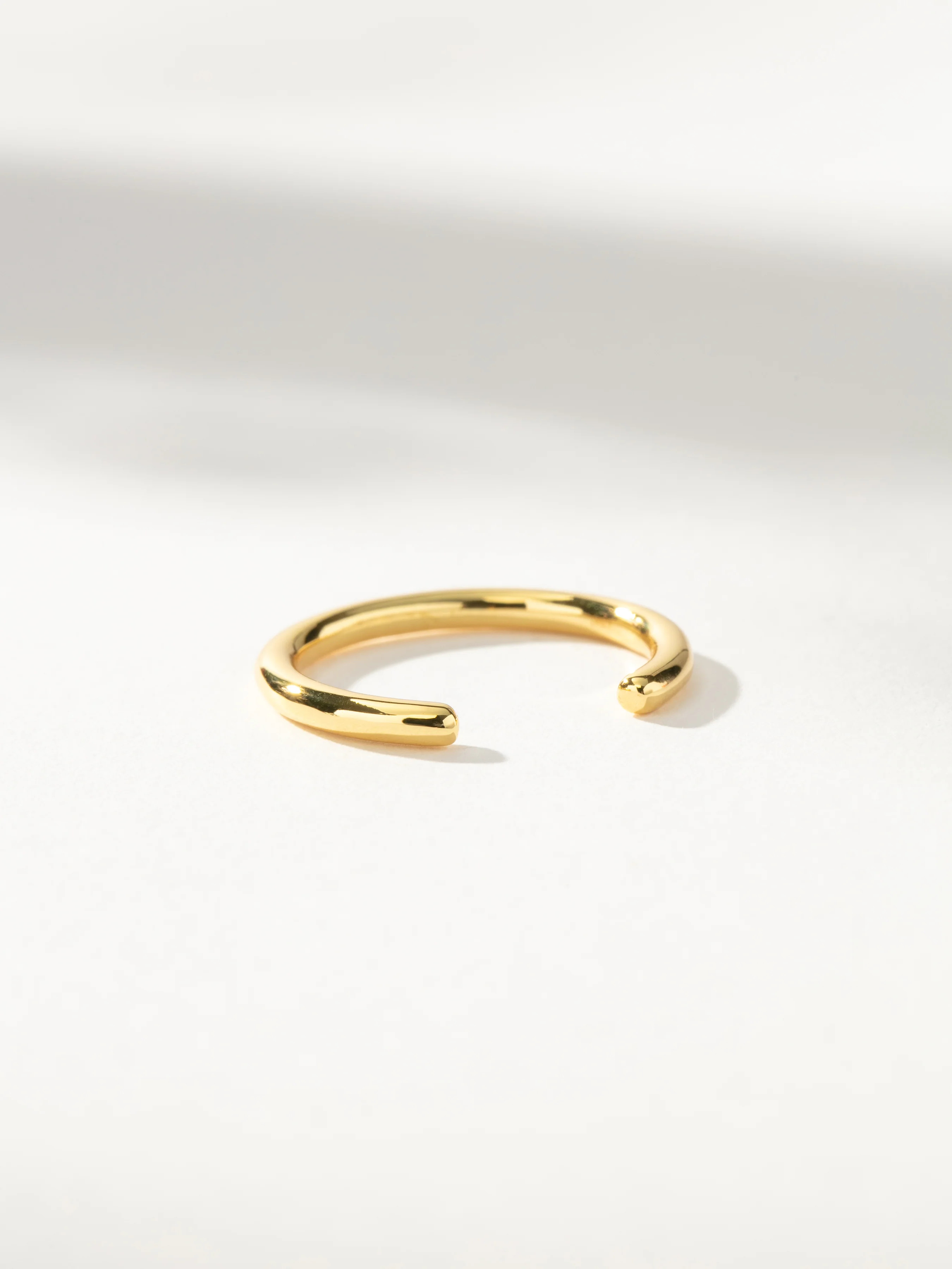 Glitch Ring in Gold | Simple Open Ring | Uncommon James | Uncommon James