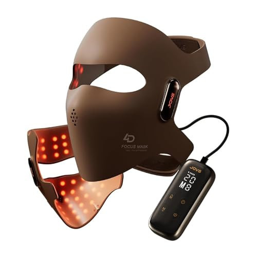 JOVS 4D Laser Light Therapy Mask, Red Light Therapy Mask for Face with FPT Technology, 4 Long Light Waves for Deep Anti-Aging and Wrinkle Reduction, 6× More Powerful than LED Laser Tech | Amazon (US)