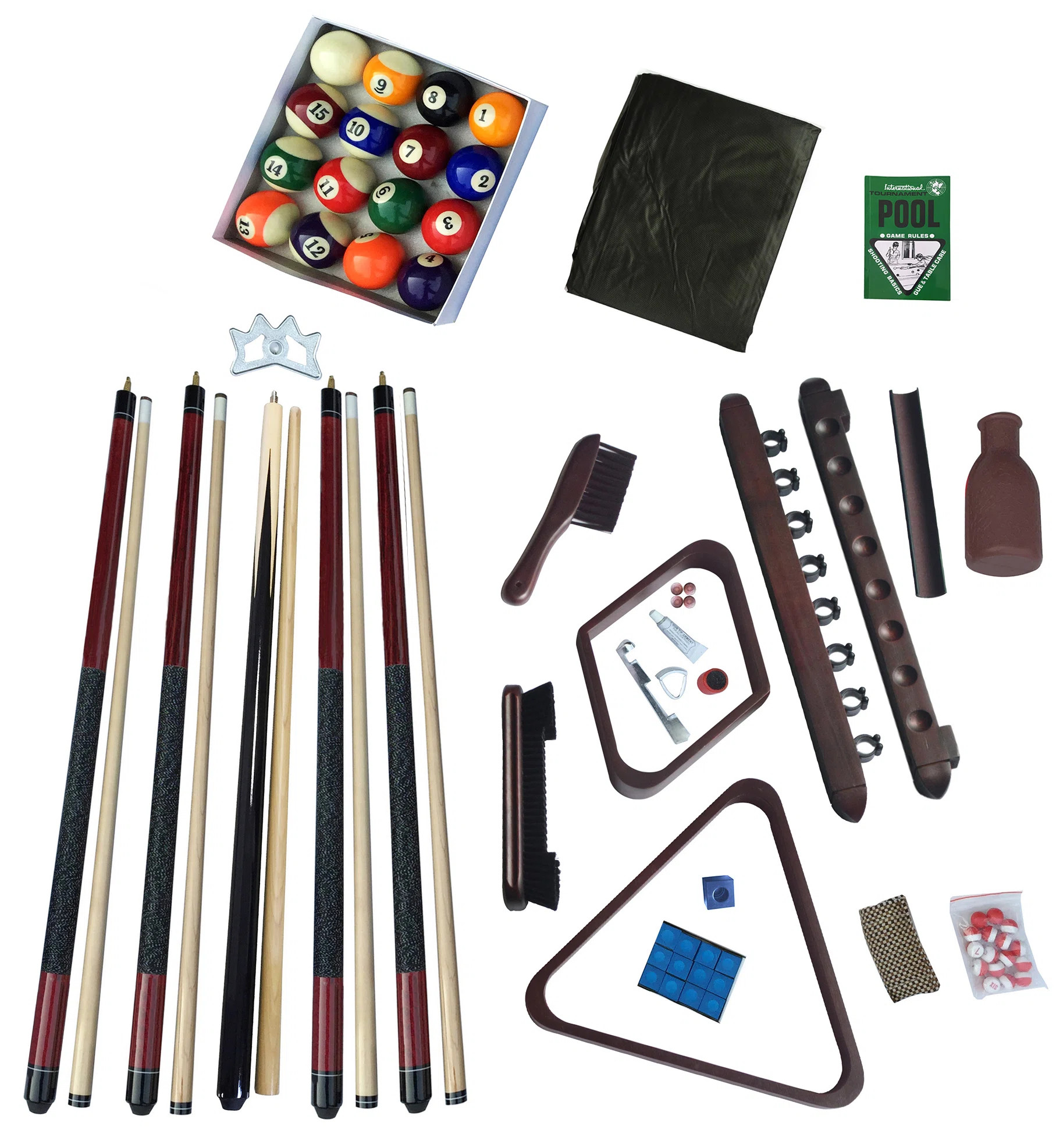 Hathaway Games Deluxe Billiards Pool Table Accessory Kit & Reviews | Wayfair | Wayfair North America