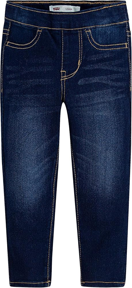 Levi's Baby Girls' Skinny Fit Pull on Jeggings | Amazon (US)