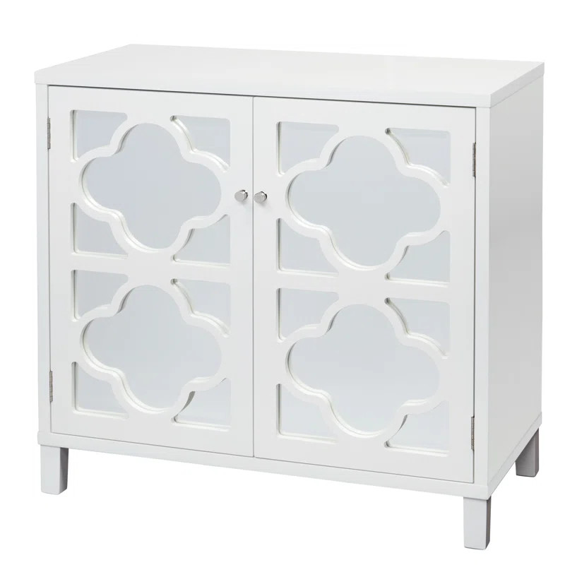 Musselwhite 2 - Door Mirrored Accent Cabinet | Wayfair North America