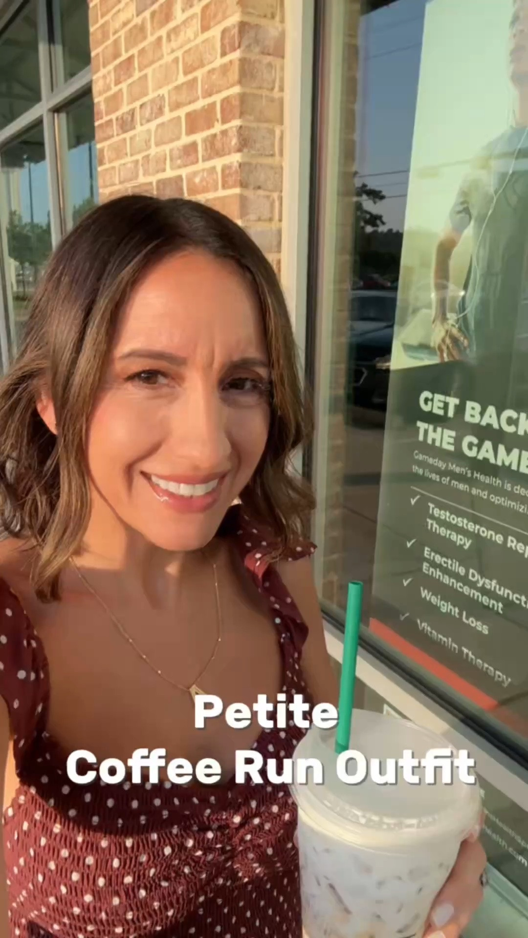 A coffee run is always a little better with an outfit you love. ☕🤎

This rust-colored dress is one of those easy throw-on-and-go pieces that still looks polished. It’s comfortable, flattering, and perfect for coffee dates, running errands, brunch, or casual weekends.

It’s lightweight enough to wear now and will transition beautifully into fall.

I’ve linked my dress and accessories so you can shop the entire look.

#LTKSeasonal #LTKOver40 #LTKPetite