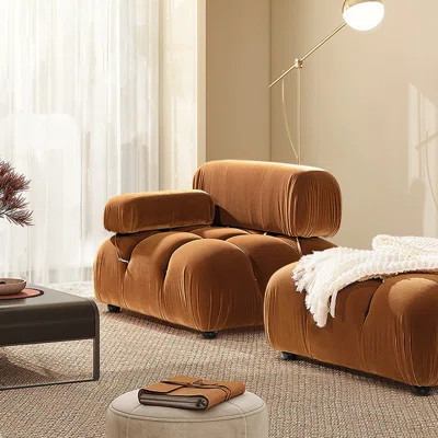 Ottenburg 36" Modular Modern Lounge Arm Chair | Wayfair North America