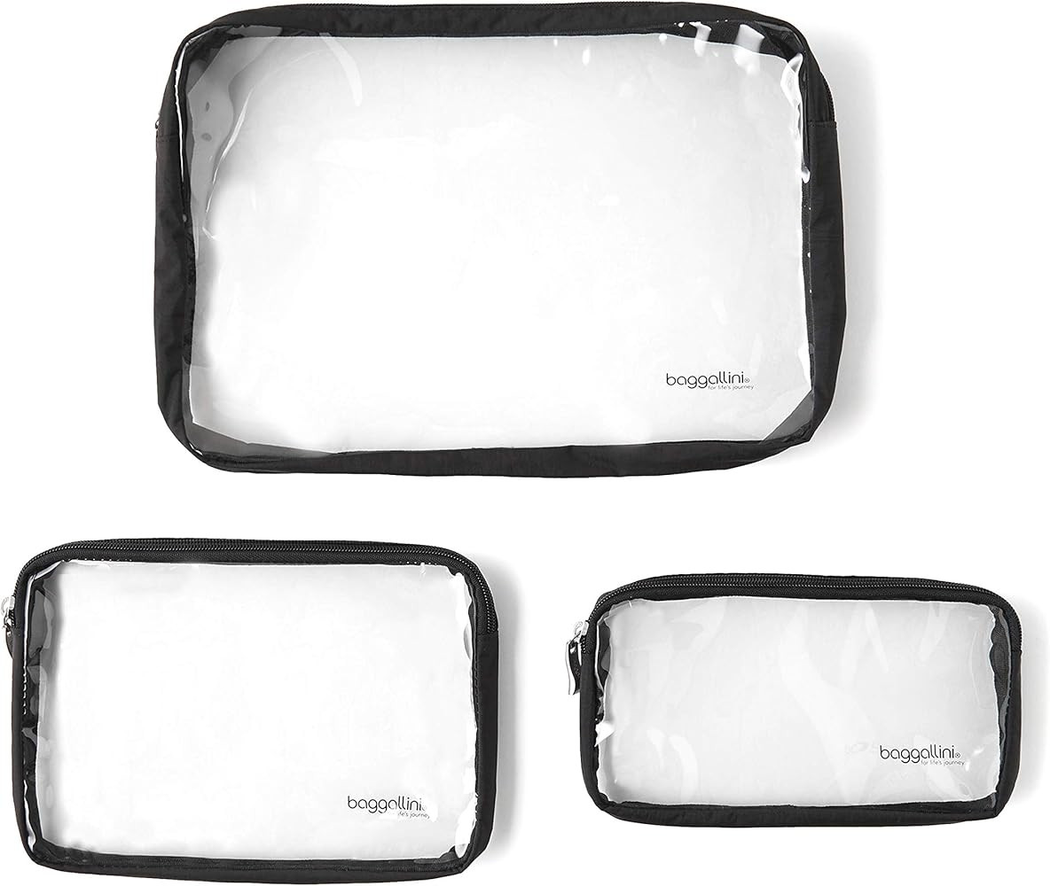 Baggallini Clear Travel Pouches | Amazon (US)